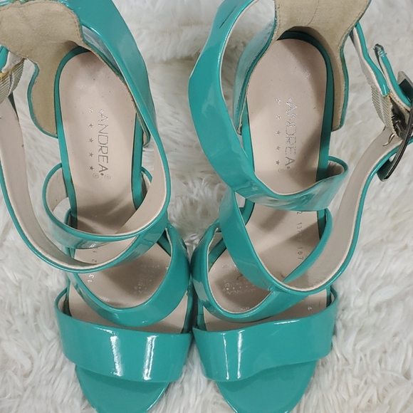 Andrea Womens High Heel Shoes Mint size 5 - Picture 7 of 7